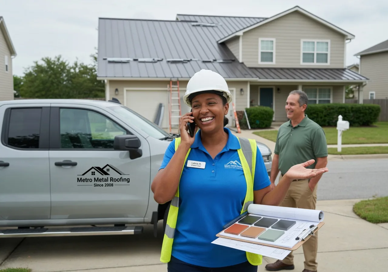 Metal Roof Repair in Meansville, GA