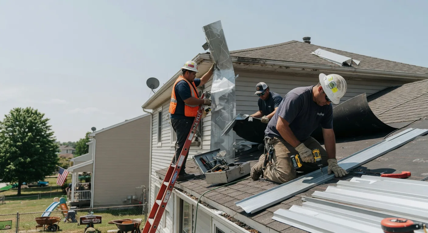 Metal Roof Repair in Meansville, GA